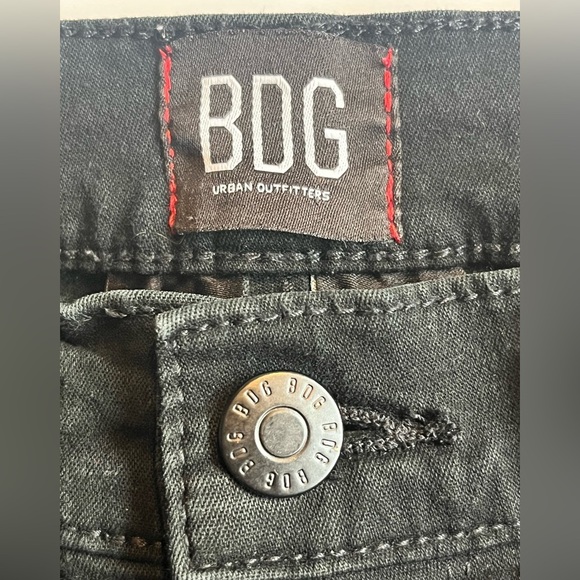 BDG Urban Outfitters Black Twig High-Rise Cropped Women’s Jeans Sz 25 - Picture 6 of 14